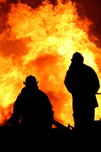 Real Consequences: fire fighter image